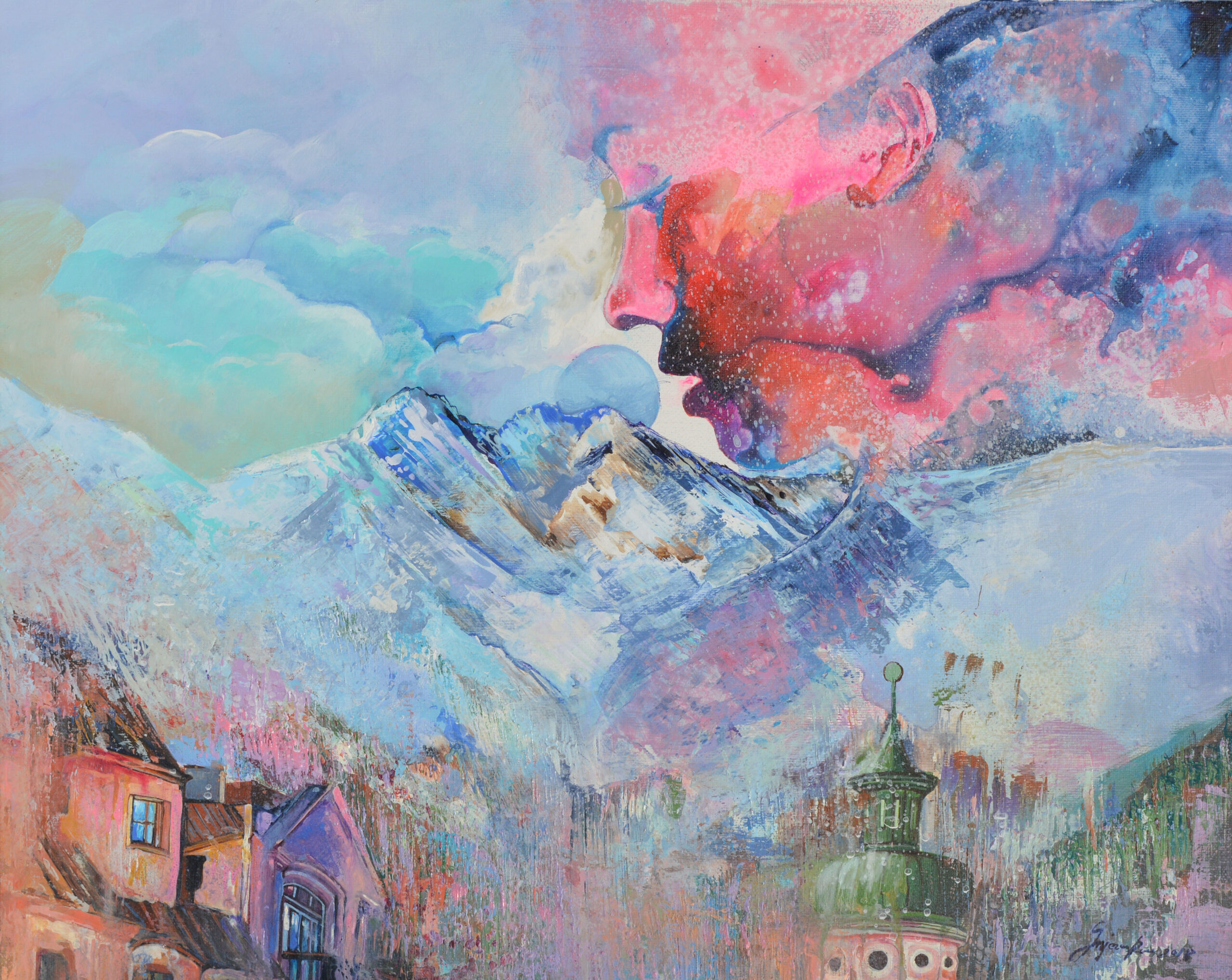 Akril na platnu Akril na platnu