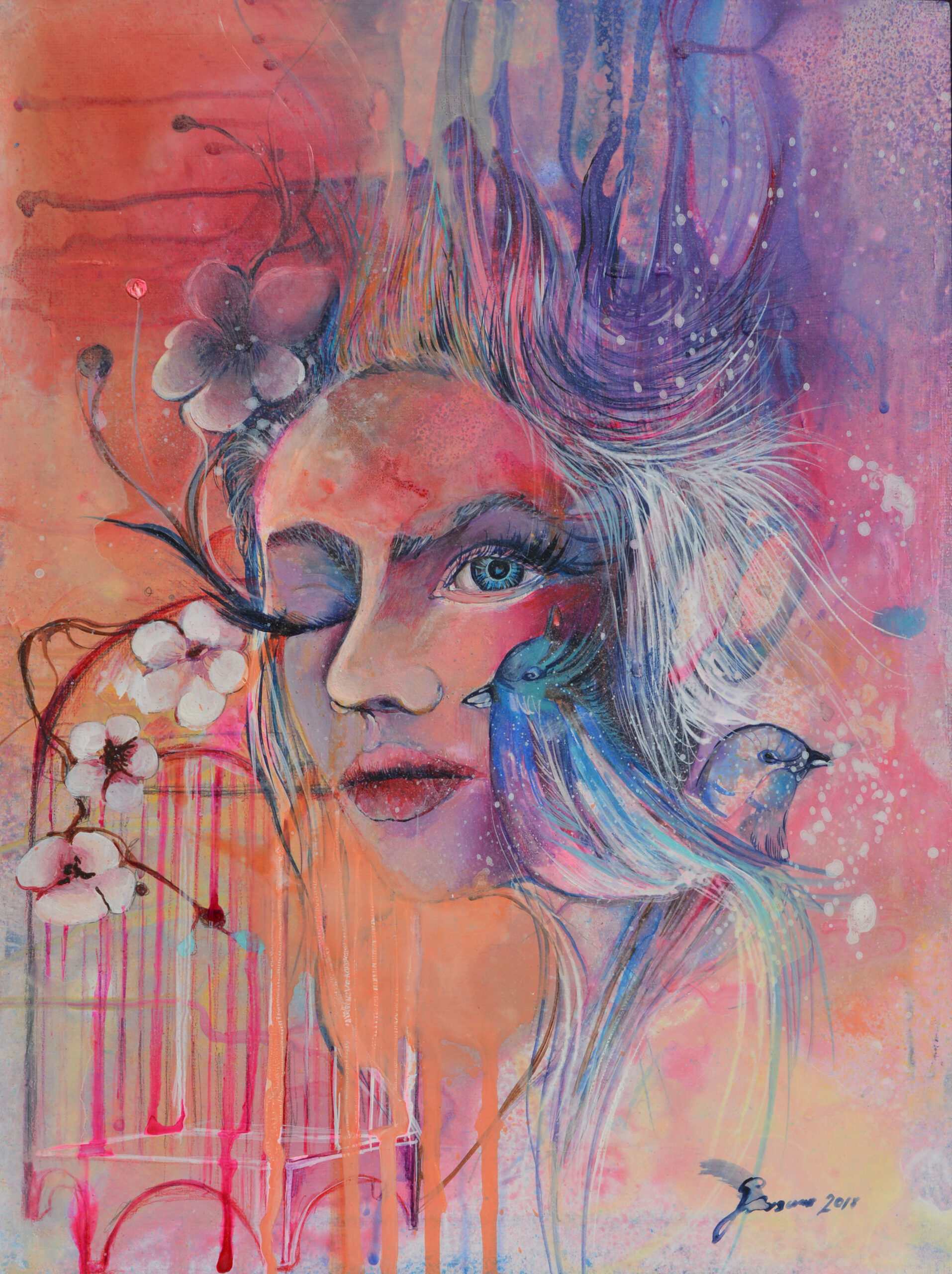 Akril na platnu Akril na platnu