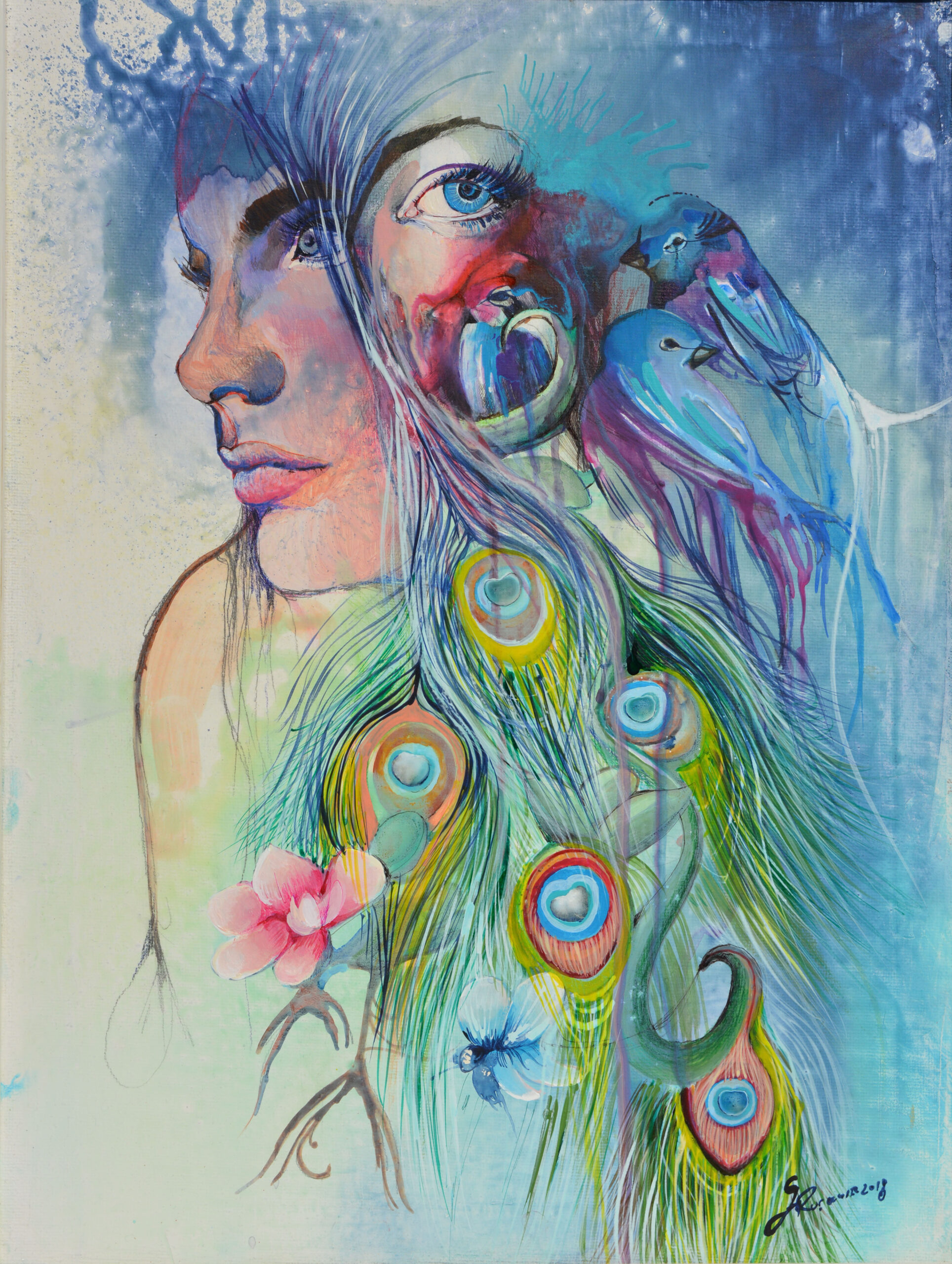 Akril na platnu Akril na platnu