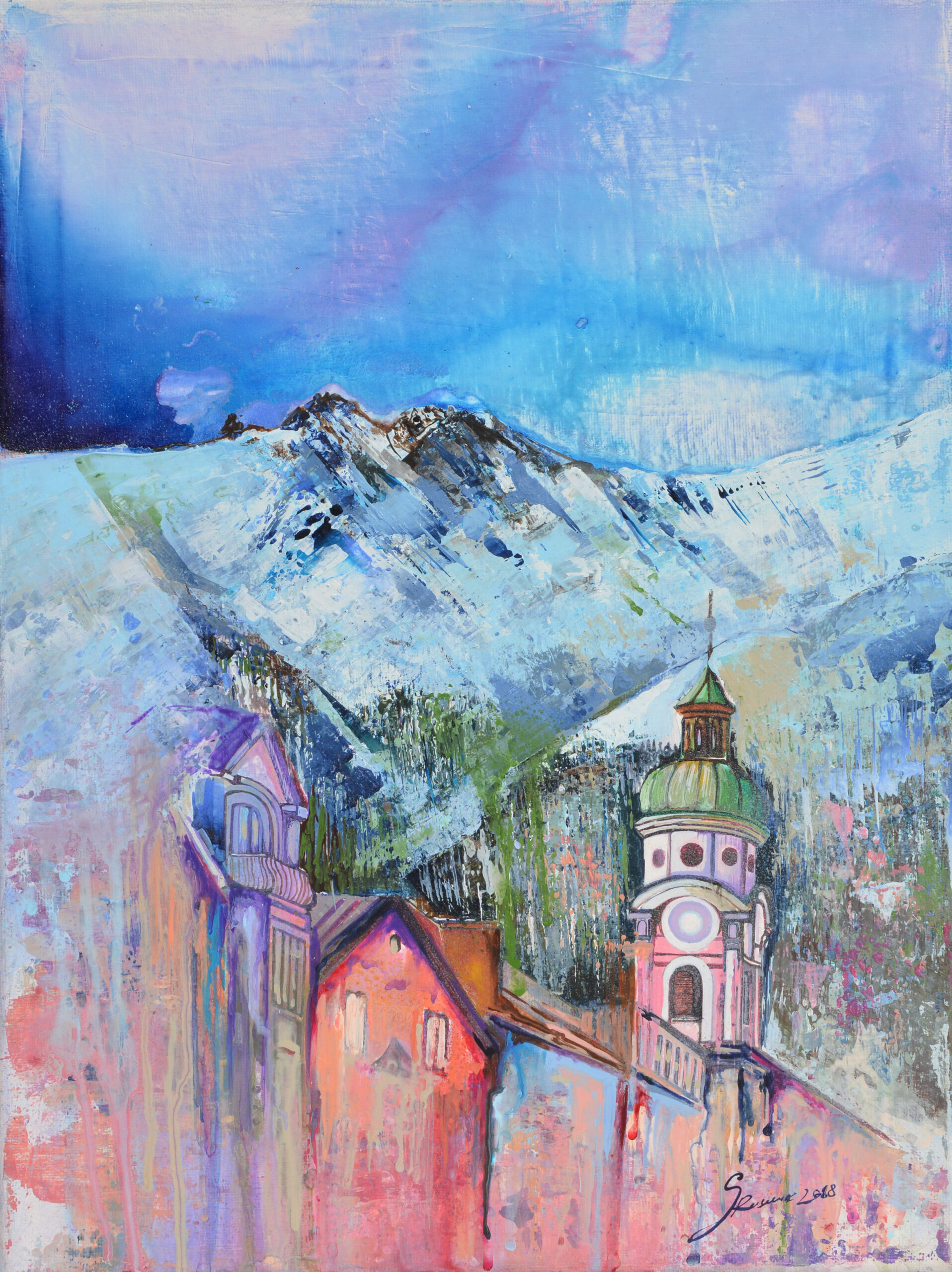 Akril na platnu Akril na platnu