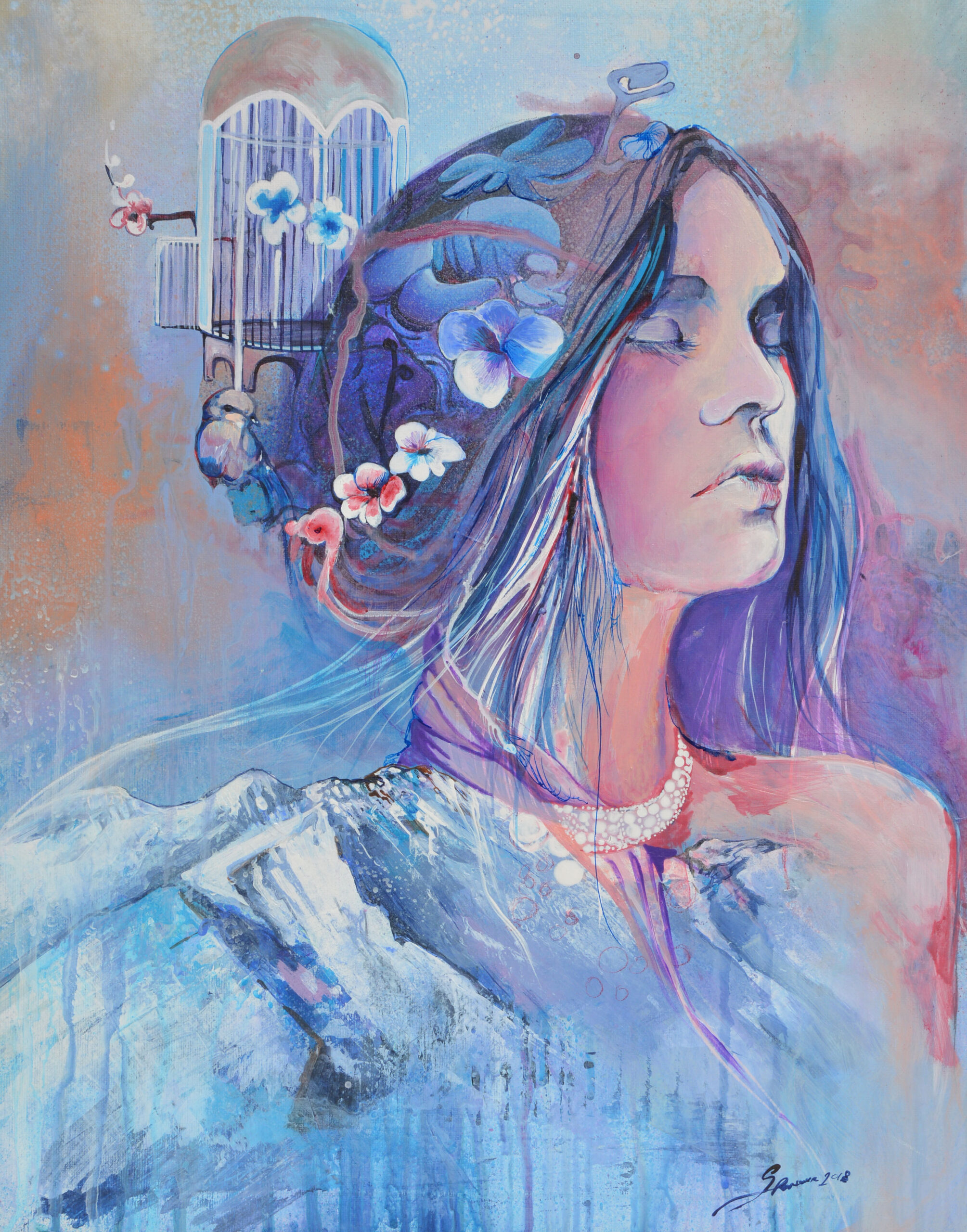 Akril na platnu Akril na platnu